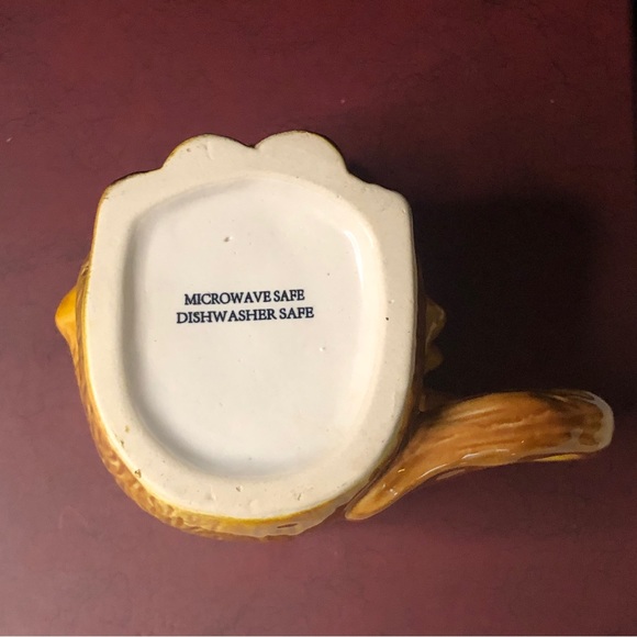 Vintage 3D Smiling Adorablely Cute Brown Fox Mug w/Full Body Features & Details - Picture 7 of 9